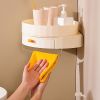 Kitchen Rotary Shelf; Multifunctional Storage Tray