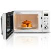 Retro Microwave w/ 5 Micro Power & Auto Cooking Function