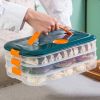 Refrigerator Dumpling Storage Box Frozen Dumplings Multi-layer