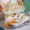 Refrigerator Dumpling Storage Box Frozen Dumplings Multi-layer