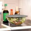 5pcs Silicone Fresh-keeping Cover; Microwave Heating Cover