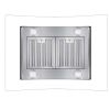 36" Stainless Steel Island Mount Range Hood w/LED Lights