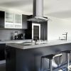 36" Stainless Steel Island Mount Range Hood w/LED Lights