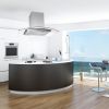 36" Stainless Steel Island Mount Range Hood w/LED Lights