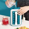 18 Grids Ice Ball Maker; Silicone Ice Cube Tray