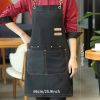 Waterproof And Oil-proof Apron With Pockets