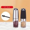 Electric Pepper Mill Gravity Induction Salt Shaker Grinder
