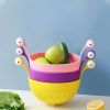 1pc Kitchen Strainer - Big-Eyed Monster Design