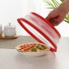 Collapsible Ventilated Microwave Food Cover