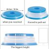 Collapsible Ventilated Microwave Food Cover