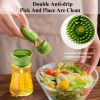 Oil Bottle With Silicone Brush Oil Sprayer