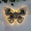 Wall Mounted Decorative Shelf for Moon Moth Butterfly Lamp