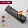 Electric Salt And Pepper Grinder W/ Adjustable Coarseness