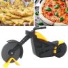 Stainless Steel Pizza Cutter, Pizza Wheel, Metal Pizza Knife