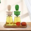 Oil Bottle With Silicone Brush Oil Sprayer