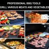 5pcs Non-stick BBQ Grill Mat Baking Mat