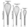 1pc Stainless Steel Whisk