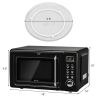 Retro Microwave w/ 5 Micro Power & Auto Cooking Function
