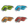 Collapsible Colander Silicone Square Strainer With Handle