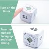 Cube-Kitchen Timer Gravity Sensor Flip Meditation Timer