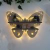 Wall Mounted Decorative Shelf for Moon Moth Butterfly Lamp